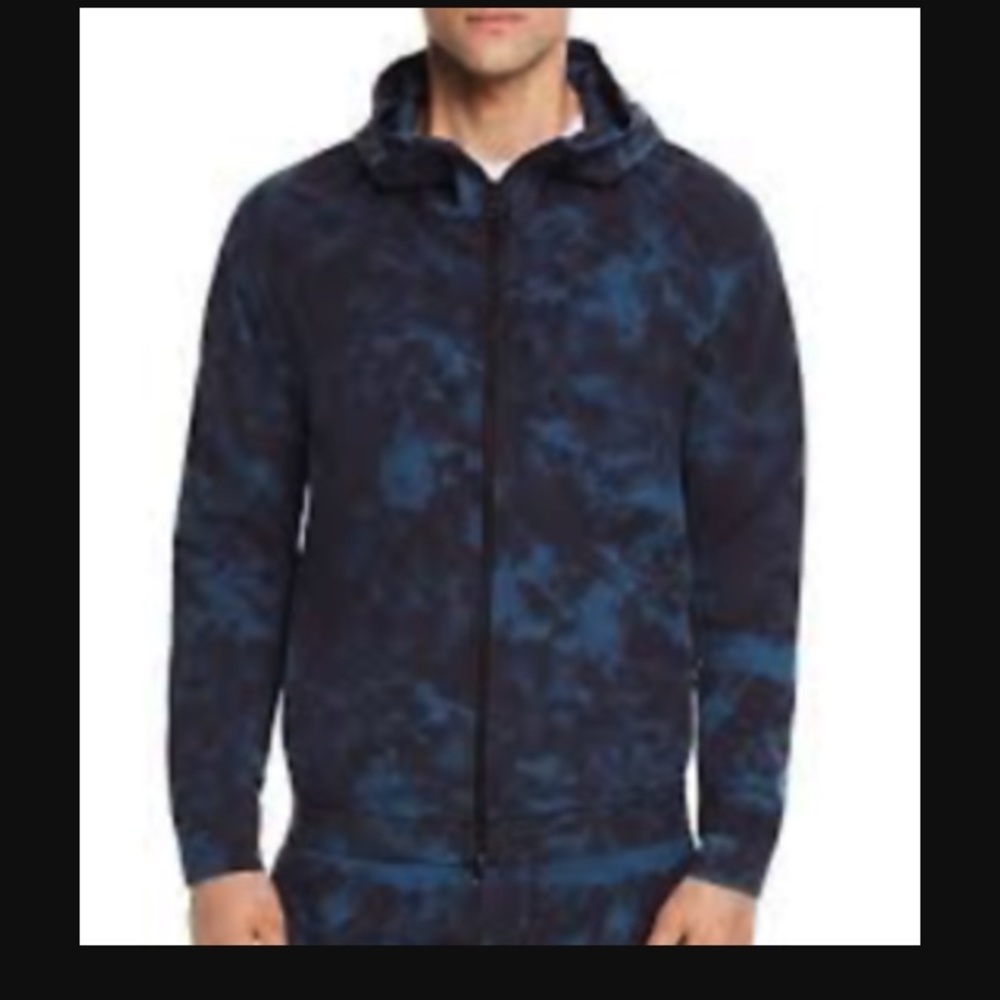 NEW Spiritual Gangster blue black anorak windbreaker jacket M outdoor